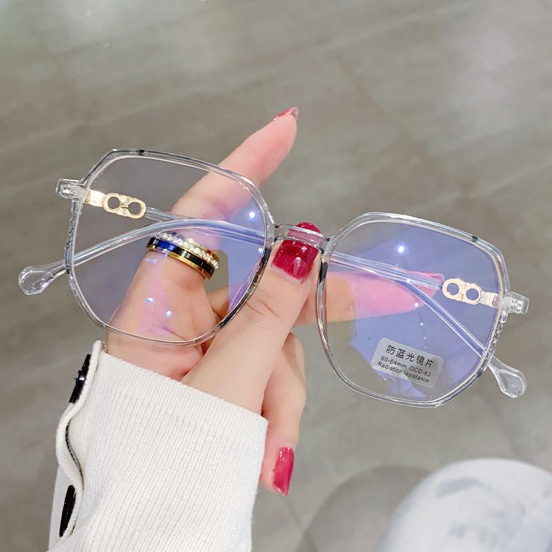 

Minimalist Square Flatlens Eyewear With Protection For Large Face Faces серый