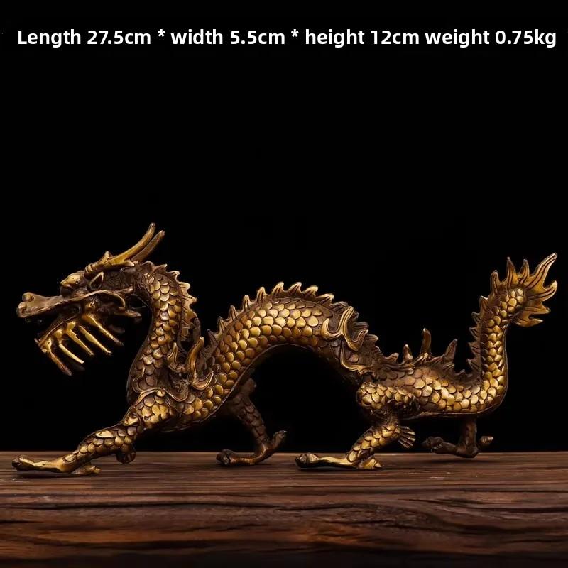 Feng Shui Copper Five Element Dragon