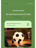 Football Silicone Night Light: Sleep Aid & Mood Lamp for Boys, Timed & Gift-Ready
