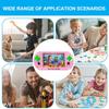 Handheld Cartoon Rings Toss Water Game Colorful Design Relaxing Toy for Car Travel Picnic Home Children's Day Gifts
