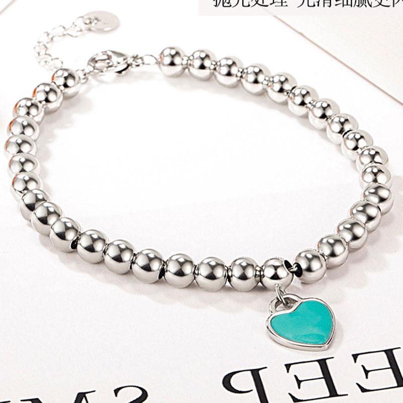 Fashion Ladies Resin Love Heart Beads Bracelet for Ladies