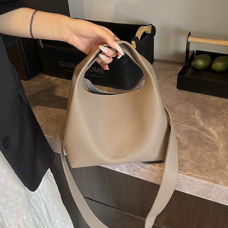 Today's popular portable bucket bag women's new fashion retro shoulder bag daily commuter messenger bag