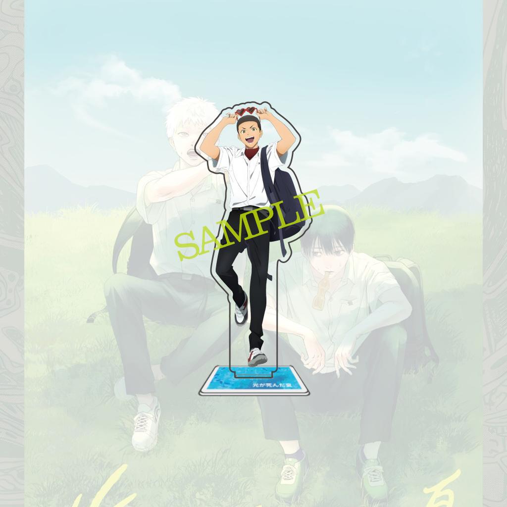 Anime The Summer Hikaru Died 15cm Acrylic Standing Figure Model Hikaru Yoshiki Desktop Decoration Fan Collection Gift