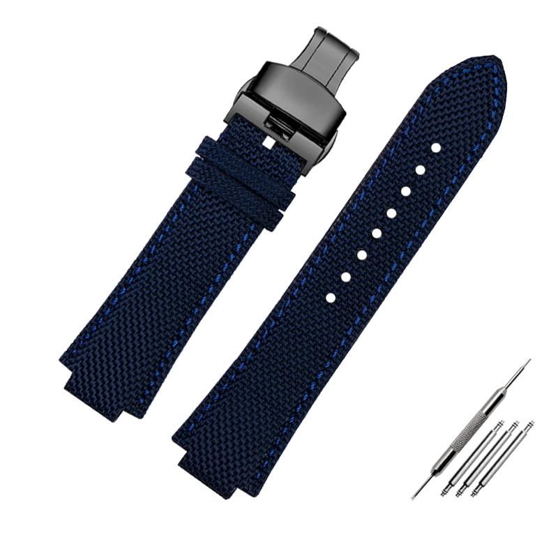 

Canvas watchband for Casio Edifice EFB-680 Steel Ocean Heart Series Nylon Outdoor Watch Strap 12mm 14mm wristband Men s bracelet 26-12mm