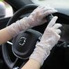 Lace Short Breathable Sun Protection Non-Slip Drive Women Thin New Gloves High Quality Ruffles Elegant Etiquette Soft