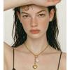Yhpup Stainless Steel Baroque Simulated Pearl Heart Chain Drop Charm Necklace Rust Proof Popular Fashion Charming Jewelry 2026