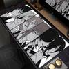 Kawaii Anime Girls Reze Mousepad XXL Laptop Gamer Non-slip Desk Mat 900x400mm Comic Style Chainsaw Man Office Speed Keyboard Pad