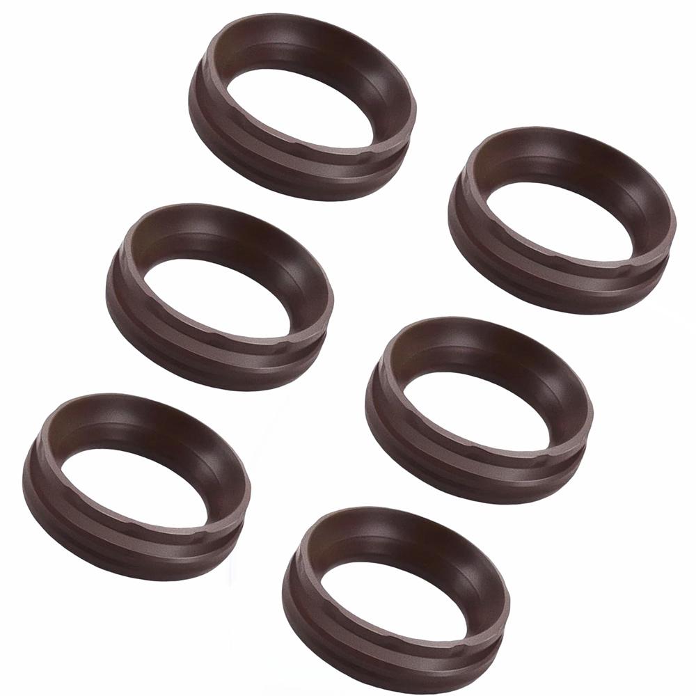 6Pcs Spark Plug Tube Seal Gasket  For Wrangler JK/JKU JL/JLU Gladiator JT Dodge