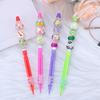 100Pcs Wholesale DIY Student Beaded Pencils No Sharpening Pencils 0.5 Non-Pouring Automatic Cute School Office Gifts