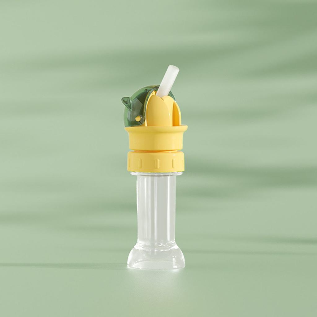 Water Bottle Cap Reusable Children Beverage Water Bottle Straw Lid Bottle Mouth Conversion Cover Self Drinking Straw Cap