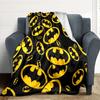 1pc Batman Flannel Throw Blanket - HD Printed Lightweight Soft Warm All-Season Blanket for Sofa, Bed, Travel, Camping 107
