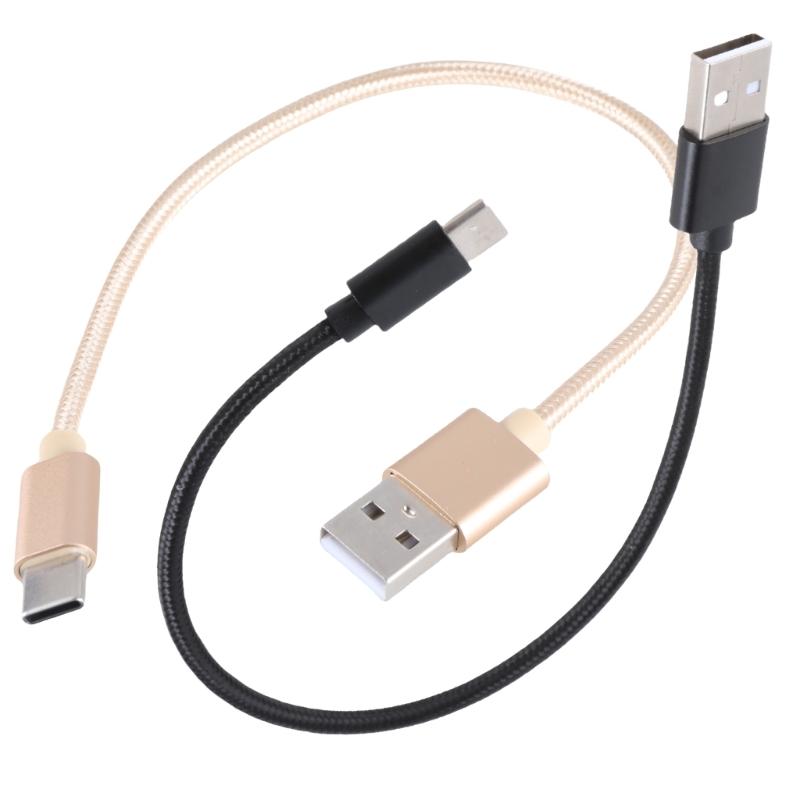 25CM USB TypeC Charging Cable, 60W 480Mbps Quick Data Transfer Nylon Cord For Phone15 Series & USB C Devices