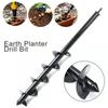 Ground Drill For Garden Soil Drill For Garden Vegetable Patch Digging Tool Ground Drill For Screw Rod Twist Drill