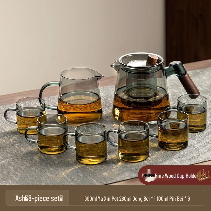 Anmu Yihu Elegant Clay Tea Set