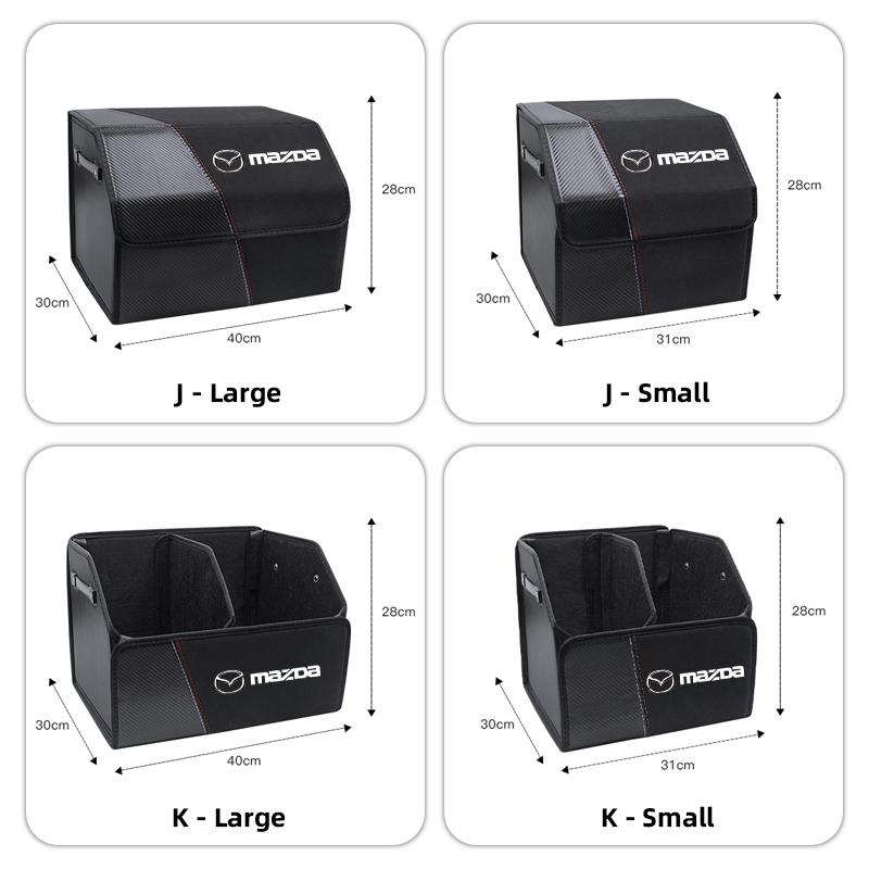 2025 Scatola Organizer per Bagagliaio Auto Calda Contenitori da Viaggio per Mazda 6 2 3 CX50 CX60 BT-50 CX5 CX30 MX-5 CX3 CX8 Atenza CX80 CX70 CX90