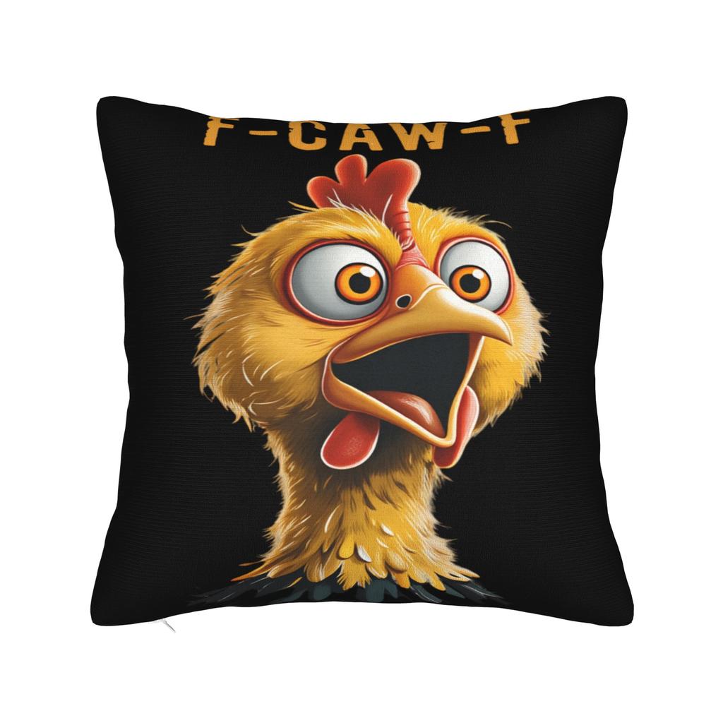 Chicken F-CAW-F  Pillowcases  Vintage Pillow Case For Sofa Car Home Decor Comfy Pillow Cover