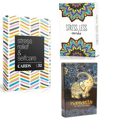 Namaste Achtsamkeitskarten  Stress Angst Linderung Meditationskarte