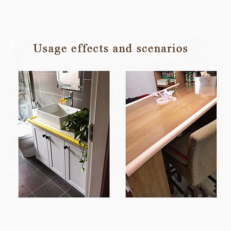 2M Super Thick Baby Safety Furniture Table Protection Edge Corner Table Cover Protection Tape Foam Corner Bumper Protection