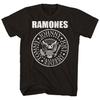 Ramones Pečeť Logo Pánské Tričko Hudba Klasický Koncert Rocková Kapela Tričko Nové Černé