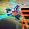 Optical Glass X-cube Dichroic Cube Prism Science Magic Prism Cube Splitter Learning Gift Idea Class Physics Learning Toy