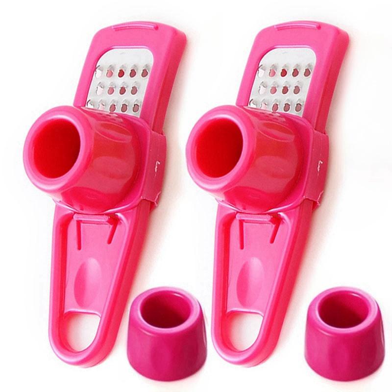 1/3pcs Garlic Press Crusher Manual Mincer Chopping Tool Home Garlic Masher Kitchen Ginger Garlic Grinding Grater Kitchen Tools