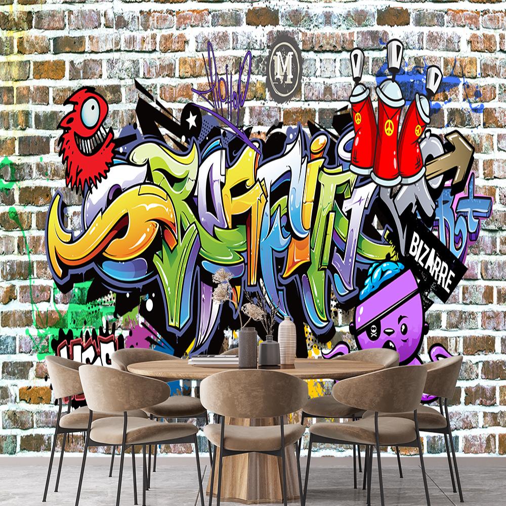 3d Street Graffiti Wall Mural Graffiti Wallpaper Bedroom Living Room Poster Decor Graffiti Murals