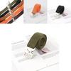 Men Women Canvas Belt With Quickrelease Plastic Buckle For Outdoor Gear And Casual Wear