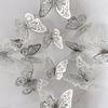 12pcs 3D Butterfly Decoration, Simulated Butterfly Stickers, Living Room Refrigerator Decoration, Background Wall Decoration