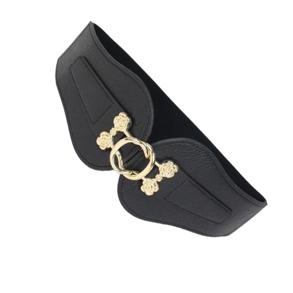 Women Formal Event Wide Waist Belt Elegant Elastic Corset Universal Waist Belt Women Dress Shirt Wide Waist Corset