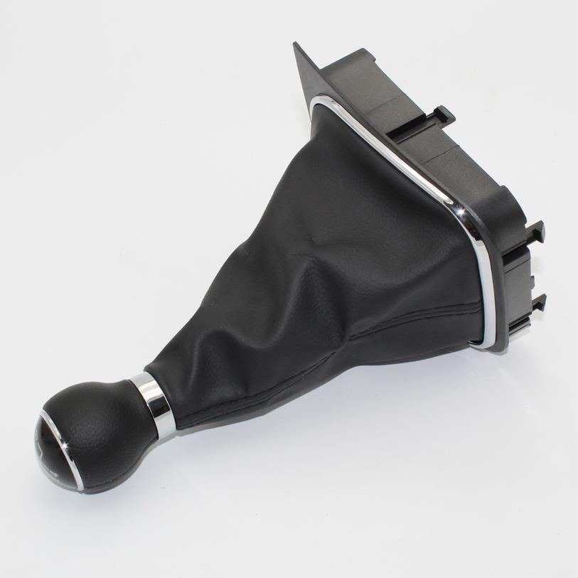 For VW EOS 2009 2010 2011 2012 2013 Car-Stying 6 Speed Car Stick Gear Shift Knob With Leather Boot