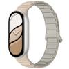 NEW Magnetic Sport Strap for Xiaomi Watch 10/9/8 Two Tone Silicone Band for Miband 10 NFC Smartwatch Replacement Bracelet