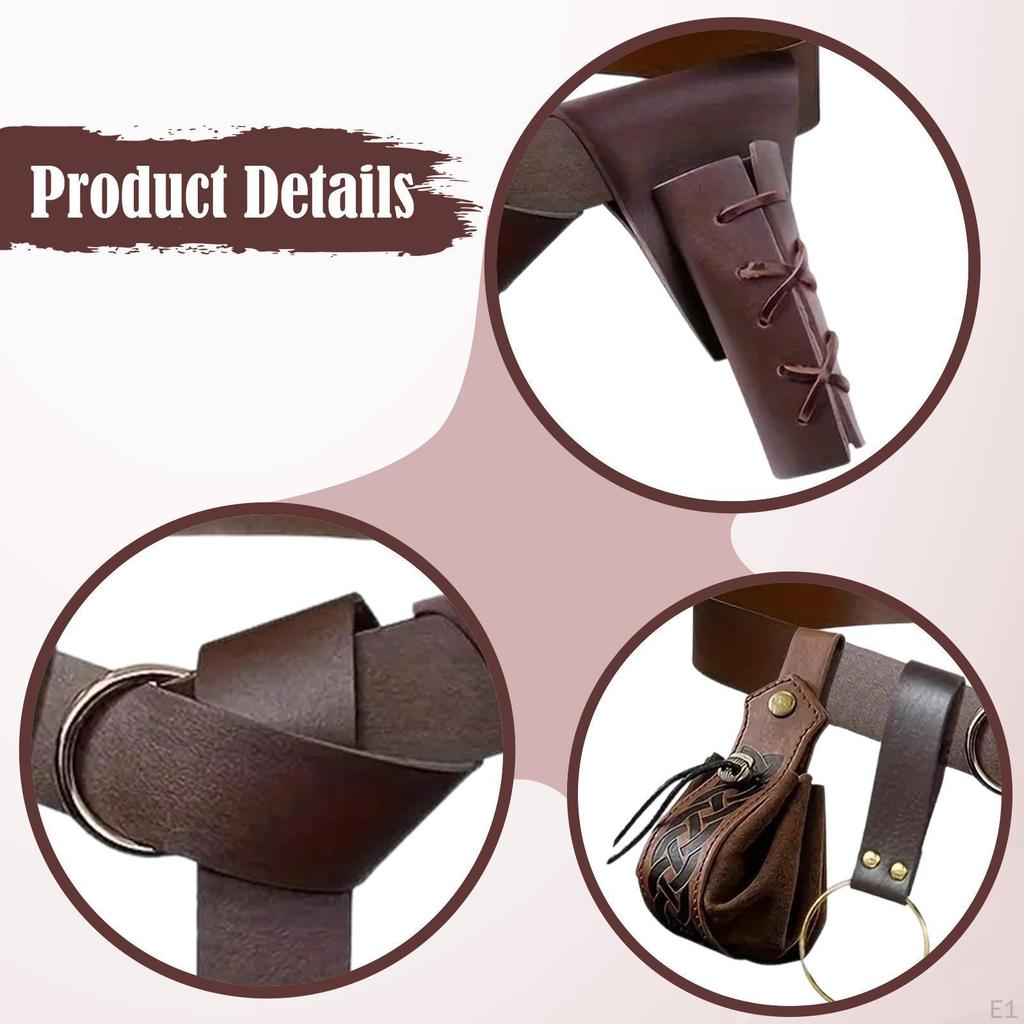 Medieval Knight Belt Pirate Cosplay for Daily Role Play