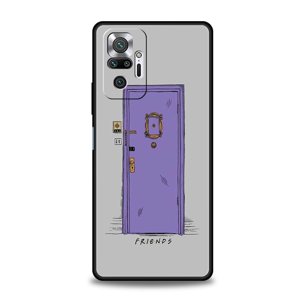 Friends Phone Case Cover for Redmi 14C 10C Note 15 14 13 12 10 11 K40 Pro Plus 5G Shockproof Soft TPU Shell Fundas Capas Bags