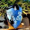 Knight Viking Shield Medieval LARP Cosplay, Stainless Steel 76.2 cm Decorative Item Home Office Christmas New Year Father Day Gift