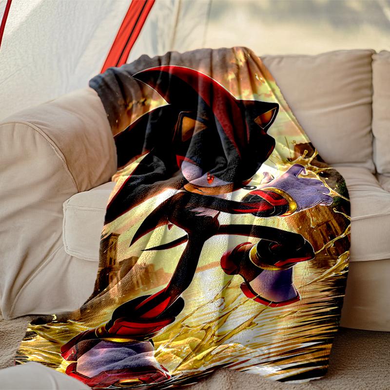 SONIC Blanket Lightweight Print Throw Blanket For Couch, Bed, Car, A Heartfelt Gift for Your Family and Friends