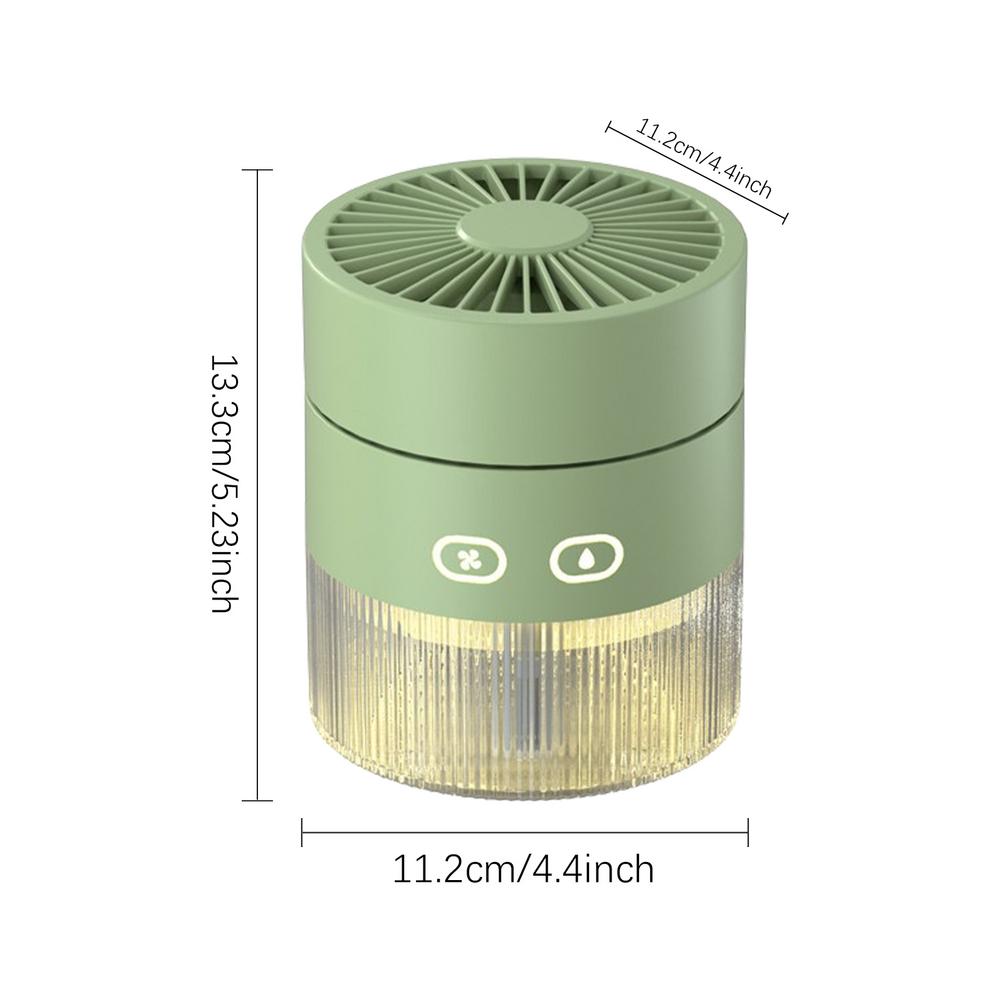 Portable Misting Fan Rechargeable USB Charging Foldable Portable Fan Personal Fans With Low Noise Design Household Fans For