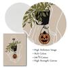 Halloween Skeleton Pumpkin Black Cat Wall Art Canvas Painting Nordic Posters And Prints Wall Pictures For Home Living Room Decor