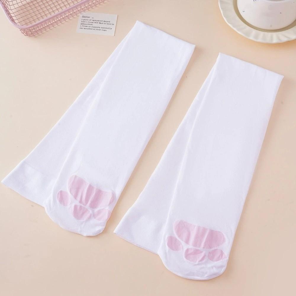 Above Knee Thigh High Stockings Lolita JK Cat Claw Stockings Cat Paw Long Socks Comic Convention