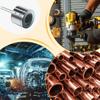 Pipe Cleaning Brush 15/22mm Reusable Full-Metal Tube Cleaning Brush Electric Drill Accessories Rust Removal For Cleaning