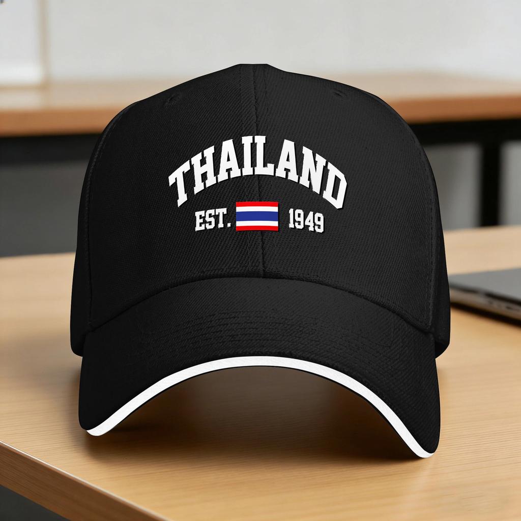 Cappellino da Baseball Casual Estivo Vintage Thailandia Sport Outdoor Cappellino Trucker per Unisex Donna Visiera Parasole Cappellini da Baseball alla Moda