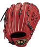 ZETT Neo Status Youth Baseball Glove for Second and Size BJGB70520N Shortstop, Bordeaux/Black (4019), L,