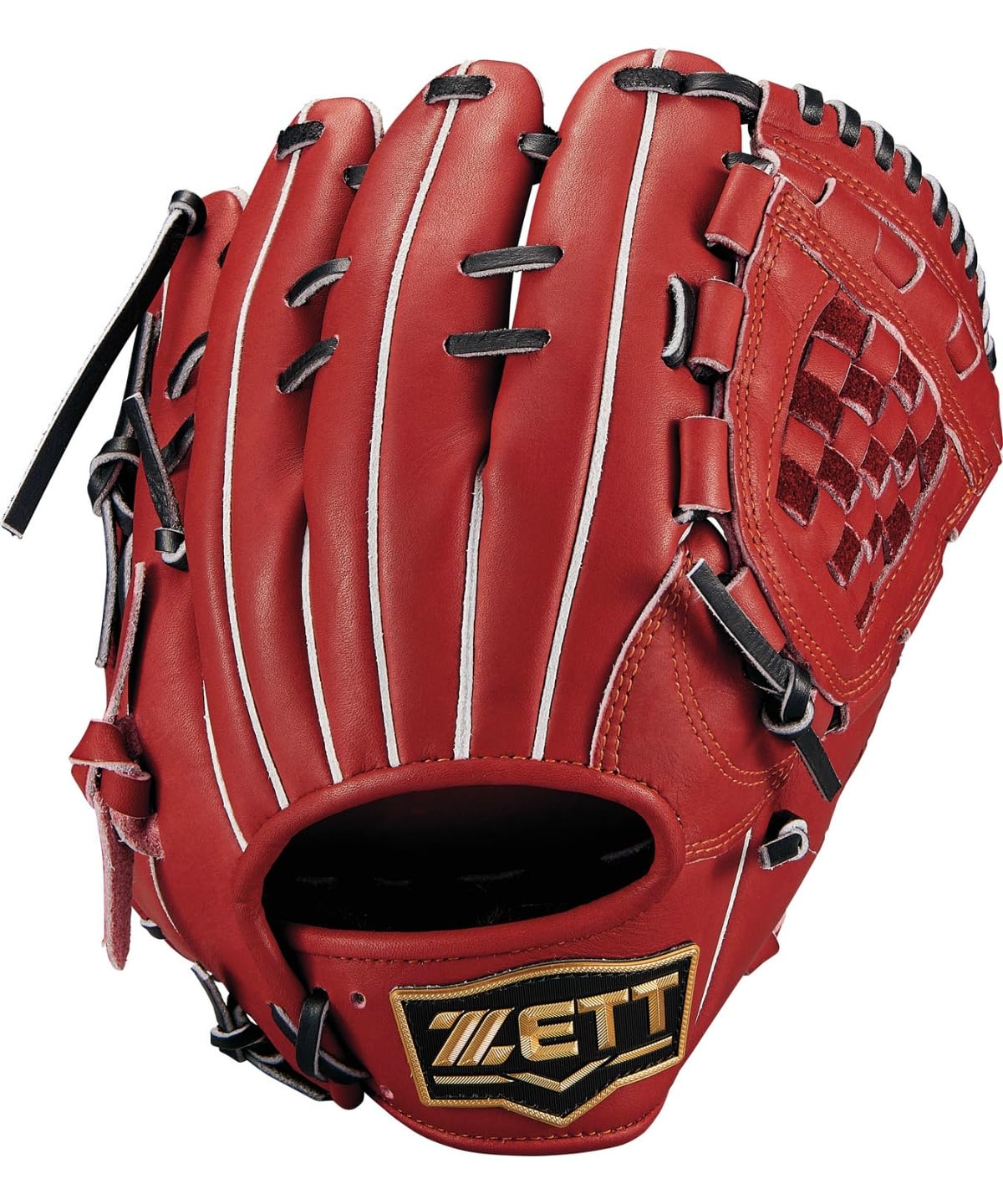 

ZETT Neo Status Youth Baseball Glove for Second and Size BJGB70520N Shortstop, Bordeaux/Black (4019), L,