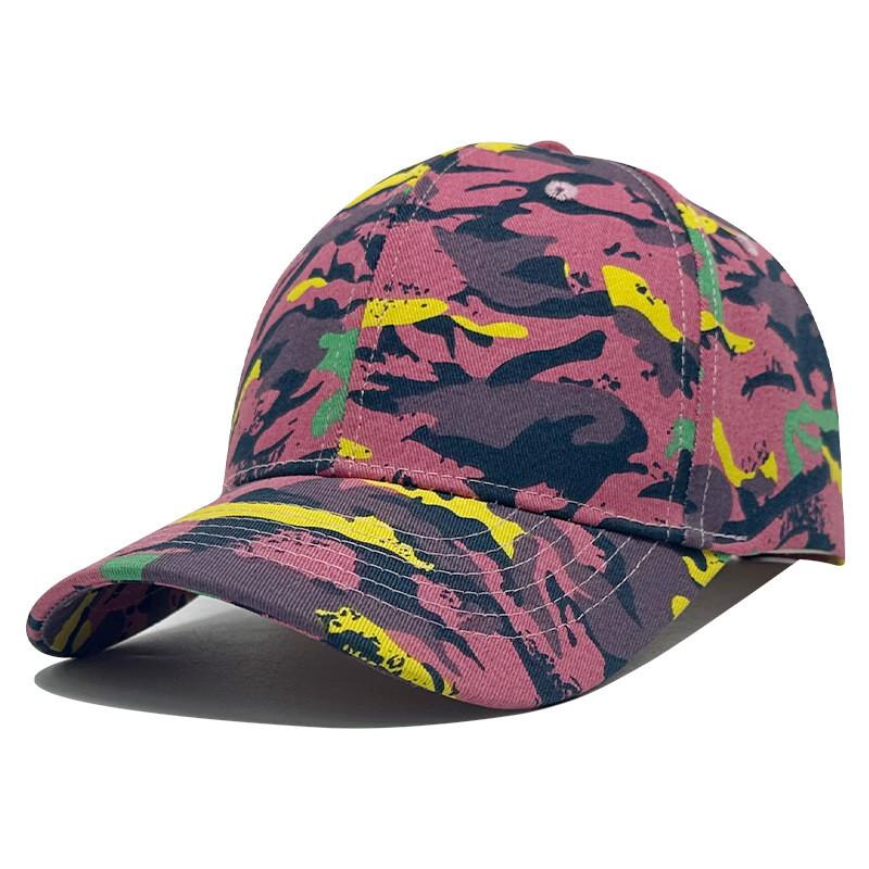 Breathable Cotton Baseball Cap With Curved Brim For Adults Use Summer
