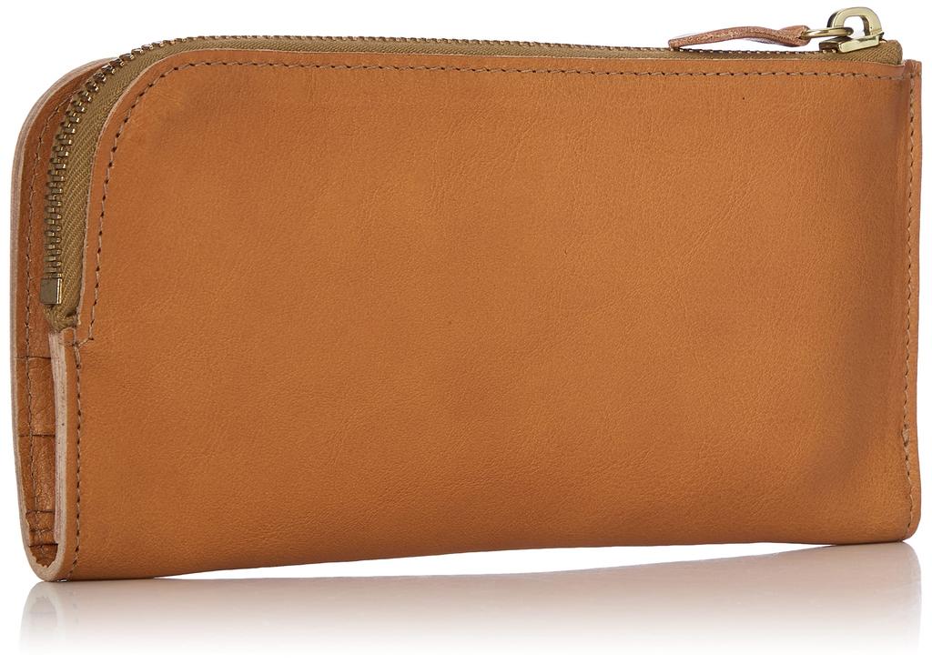 Il Bisonte Men's Natural Leather Long Wallet SCW011PO0001, Free Size [Used]
