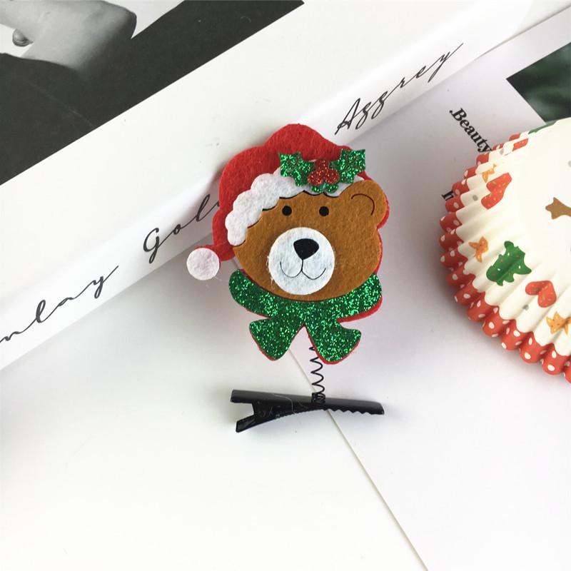 Pinces à cheveux de Noël en bois de renne pour adultes et enfants - 2021