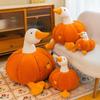 Large White Goose Plush Toy - Pumpkin Duck Sleeping Pillow Cushion Gift