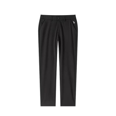 Men's Straight-Leg Wrinkle-Free Casual Dress Pants