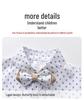 Completo estivo per ragazzi in stile britannico: Completo 3 Pezzi: Pantaloni a Spallina Sottile e Camicia a Maniche Corte