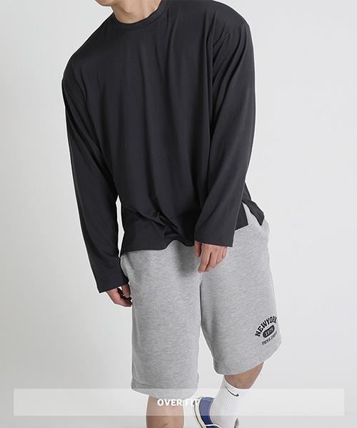 Rvd Soft Relax Oversized Long Sleeve (Charcoal) Charcoal/L