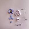 10Pcs Flower Clay Cutter Clay Molds for Earrings Making, 5 Shape Geometric Flower Clay Cutter, 5 Shape Petal Clay Cutter